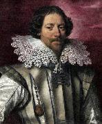 Frans Pourbus Portrait of a man by Frans Pourbus the younger oil painting